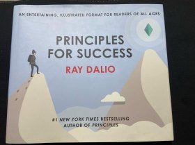 英文原版 Ray Dalio Principles for success成功的原则 插画版原则 全年龄向 原则内容提炼 精装