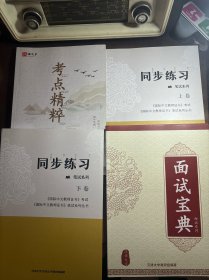 国际中文教师证书考试系列丛书 笔试宝典上下册 同步练习笔试系列上下册 面试宝典 面试集训  考点精粹共7册合售