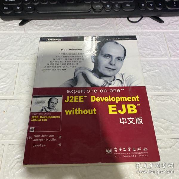 expert one-on-one J2EE Development without EJB 中文版