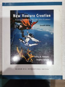 New Venture Creation -- Entrepreneurship for the 21th Century