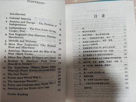 英汉对照读物：美国的文学（上、下）[全二册][书中有少量画线]THE LITERATURE OF THE UNITED STATES