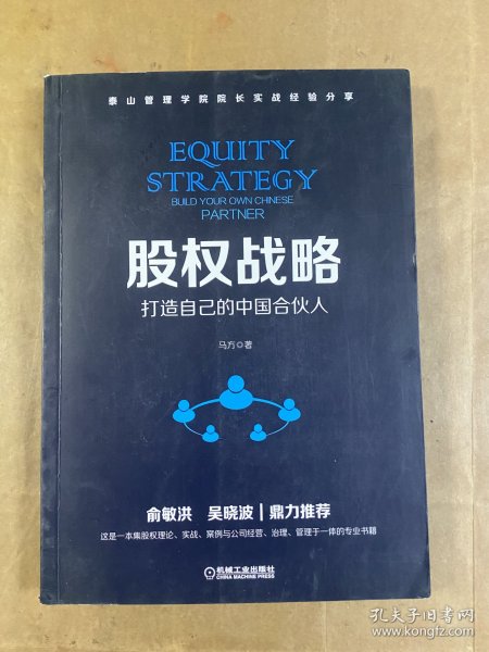 股权战略：打造自己的中国合伙人