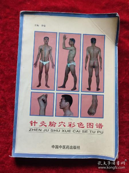 针灸瑜穴彩色图谱（书有轻微开胶，慎拍）