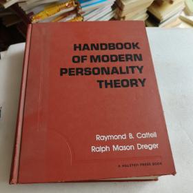 H AND BOOK OF MODERNPERSONALITY THEORY