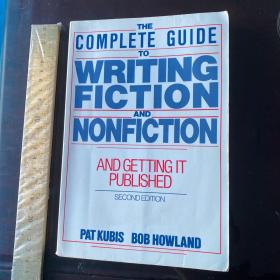 Complete guide to Writing fiction and nonfiction craft and skills of writing 英文原版