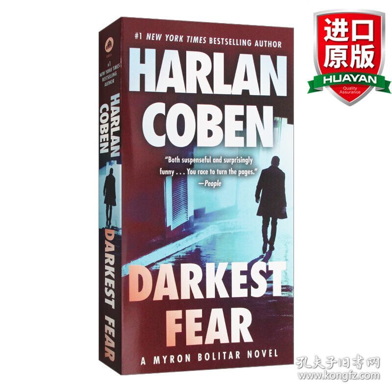 英文原版 Darkest Fear: A Myron Bolitar Novel 07 米隆·波利塔系列7：死神的噩梦 英文版 进口英语原版书籍