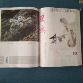 稀有文学期刊《鹿鸣》1984年合订本（1一12
期）