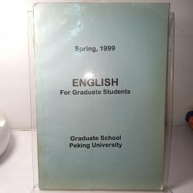 English for Graduate Students