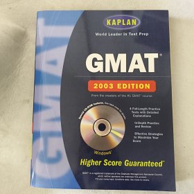 Kaplan GMAT 2003 Edition from the Creators of the #1 附光盘