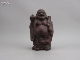 紫砂弥勒 24.5*13㎝