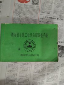湖南省乡镇工业污染源调查手册