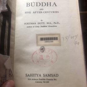 buddha and five after-centuries