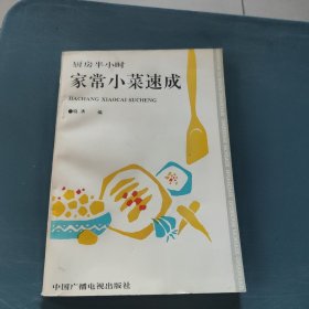 厨房半小时 家常小菜速成