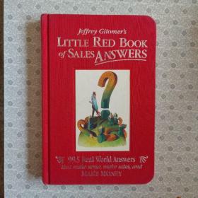 Jeffrey Gitomer's Little Red Book of Sales Answers 英语进口原版铜版彩色印刷