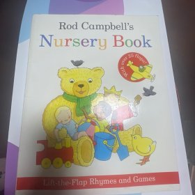 英文原版绘本 翻翻书 Rod Campbell’s Nursery Book A lift-the-flap Book 罗德·坎贝尔