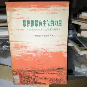 最积极最有生气的力量【广东人民出版社样书】