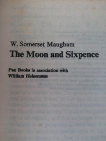 The Moon and Sixpence（月亮和六便士）（英文版，实物拍图，详见图片)