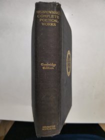 【英文原版书】The Cambridge Edition of the Poets：THE COMPLETE POETICAL WORKS OF ELIZABETH BARRETT BROWNING