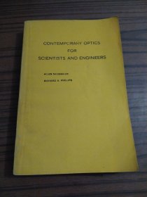 CONTEMPORARY OPTICS FOR SCIENTISTS AND ENGINEERS