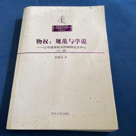 物权规范与学说：以中国物权法的解释论为中心（下册）