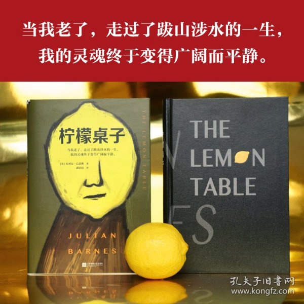 柠檬桌子（英国文坛三巨头之一巴恩斯，关于人生暮年真相的短篇小说集！布克奖得主写尽变老的每一种可能）