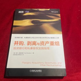 并购、剥离与资产重组：投资银行和私募股权实践指南