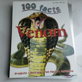 100 facts Venom 100个事实系列 儿童科普知识大全百科英语