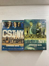 犯罪现场调查 纽约篇（第一季9DVD、第二季8DVD）全新未拆封（原版正品、现货如图）