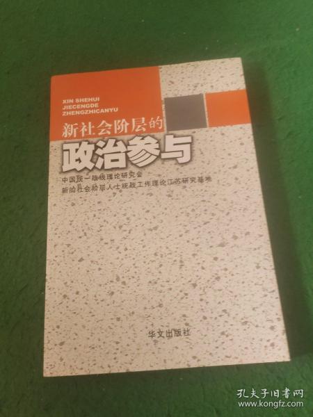 新社会阶层的政治参与