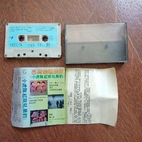 音乐卡带磁带 《台湾乐坛乐队 ～ 小虎队 、红孩儿 、黑豹》