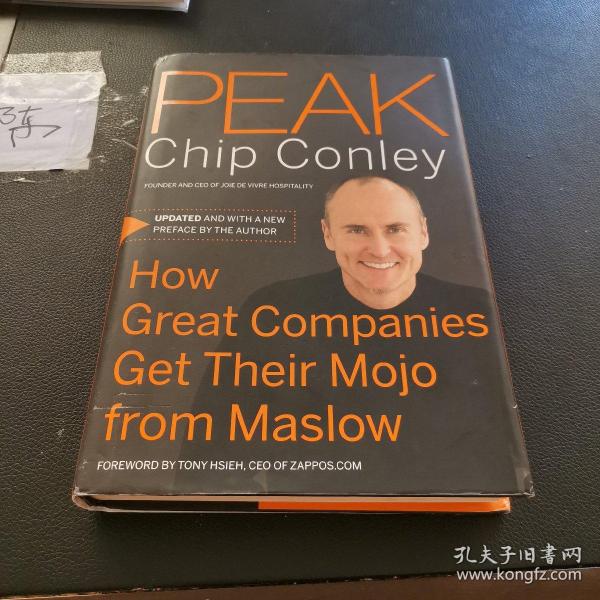 Peak：How Great Companies Get Their Mojo from Maslow