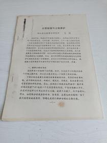 古塔维修与文物保护【16开油印资料，1990年】