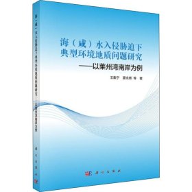 正版现货 海(咸)水入侵胁迫下典型环境地质问题研究：以莱州湾南岸为例 王集宁 等 科学出版社 9787030615800平装胶订