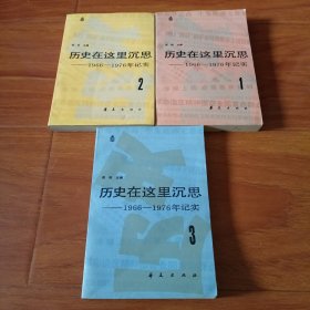 历史在这里沉思＿1966—1976年记实