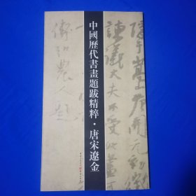 中国历代书法题跋精粹·唐宋辽金（一版一印）