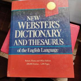 NEW WEBSTER'S DICTIONARY AND THESAURUS