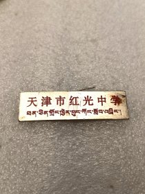 天津市红光中学汉藏双语校徽（藏族班）