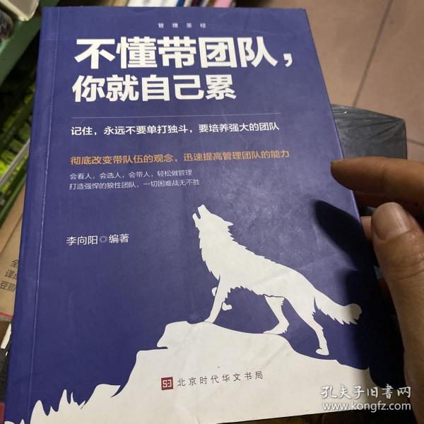 管理圣经：不懂带团队你就自是累打造强悍的狼性团队