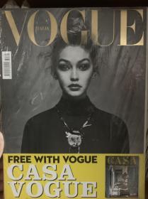 Vogue Italia 意大利版 2016年4月  
Gigi Hadid，Liya Kebede and Imaan Hammam by Patrick Dema Demarchelier

全新未拆时尚杂志 如图厚本带副刊 家居Casa Vogue