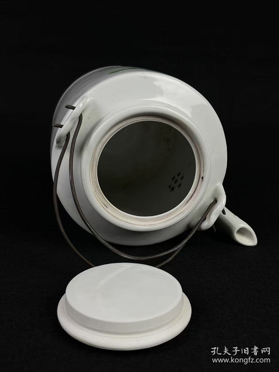 旧藏【瓜儿离不开秧】提梁壶、双提铁提系，全品完整、实拍如图！