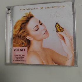 九五成新原版双碟片唱片 Mariah Carey greatest hits，可复制产品 ，非假不退。