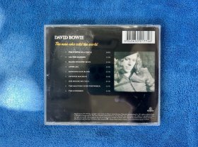 David Bowie The Man Who Sold The World，大卫鲍伊，CD，出卖世界的人，99年欧版，外壳磨痕，底壳小裂痕，盘面9新