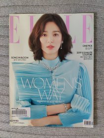 韩版 人间理想 宋慧乔 Song Hye Kyo ELLE韩国版2019年三月刊 杂志切页