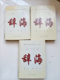 现代汉语辞海上中下三册