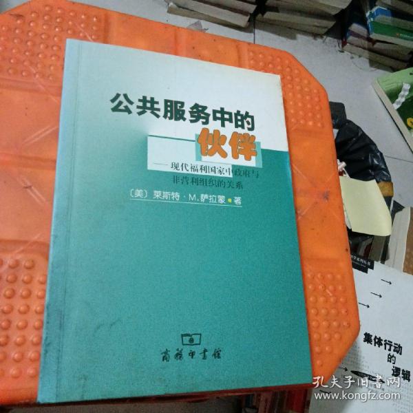 公共服务中伙伴:现代福利国家中政府与非营利组织的关系