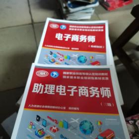 电子商务师（基础知识）、助理电子商务师2本合售