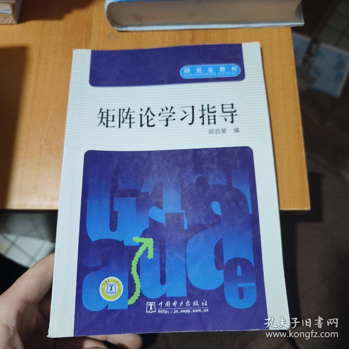 矩阵论学习指导（内有笔记划线）