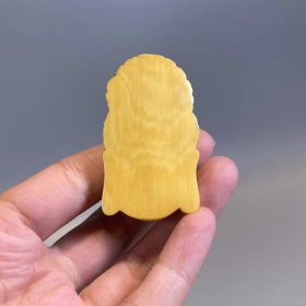 老雕“观音”牌子吊坠