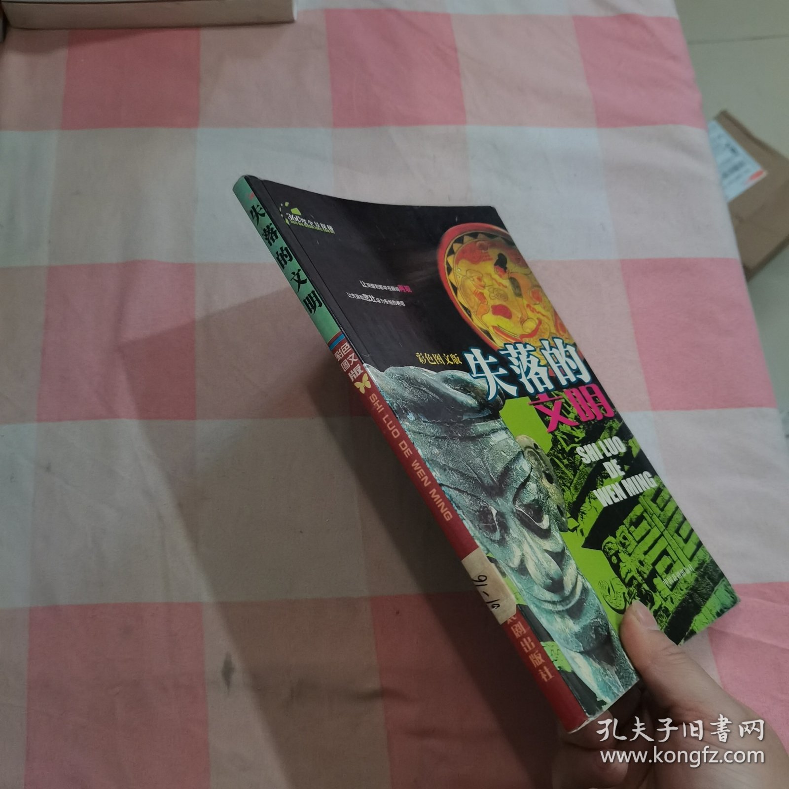 360度全景探秘：失落的文明（彩色图文版）【内页干净】