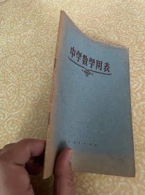 中学数学用表